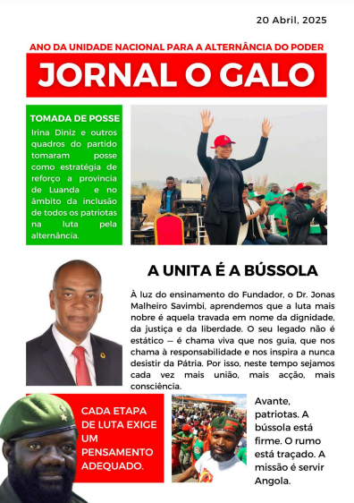 Capa do jornal